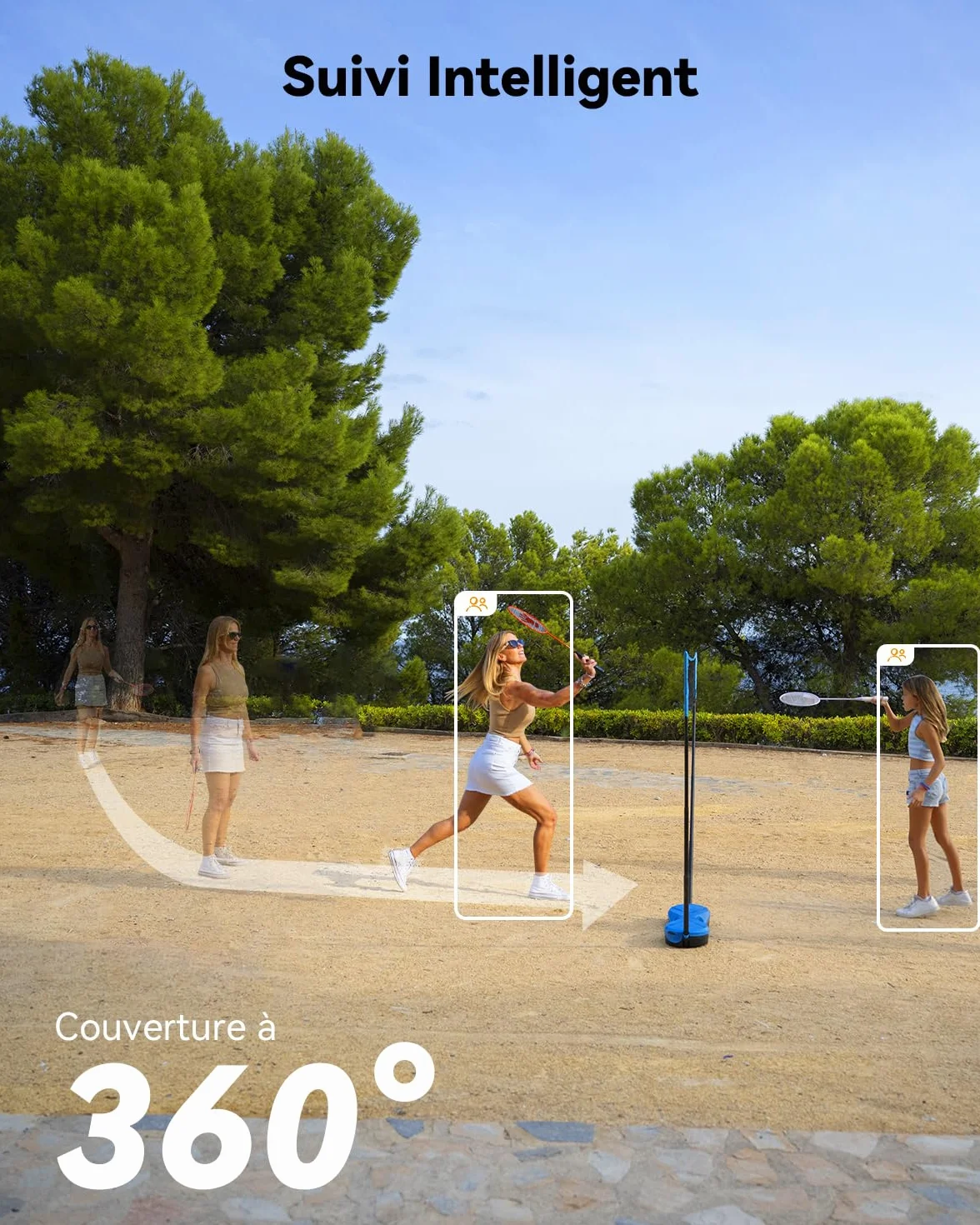 Imou 4G LTE Caméra Solaire avec Carte SIM, 10MP(5MP+5MP) Caméra Surveillance WiFi Extérieure sans Fil Double Objectif, AOV 24/7 Enregistrement, 25M Détection Personnes/Véhicules, microSD 64Go Incluse