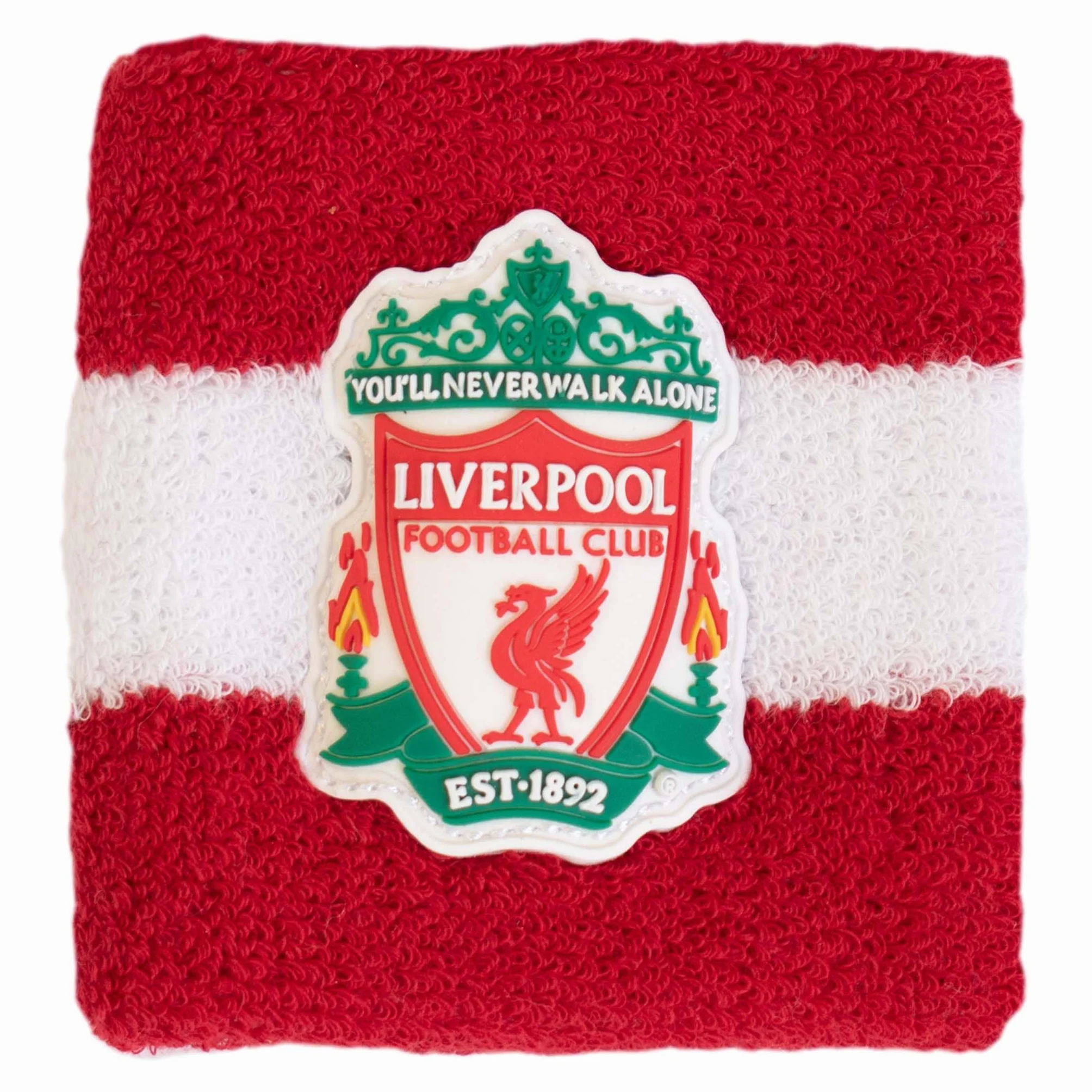 Liverpool F.C. Lot de 2 Bracelets en Coton Officiels Enfants Adultes Anti-humidité