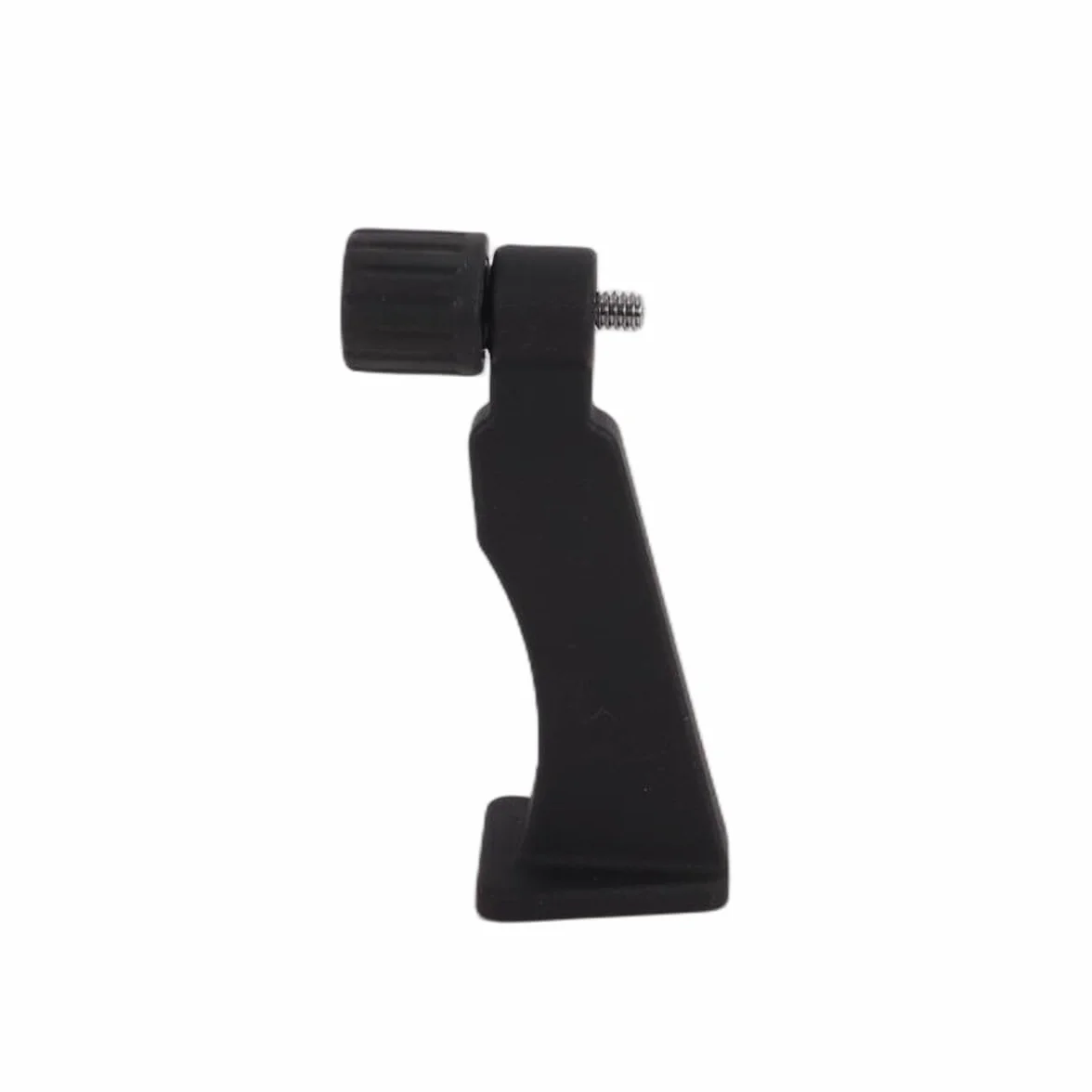 Adaptateur pour trépied de jumelles avec filetage 1/4 pouce – Métal, noir pour télescope et jumelles