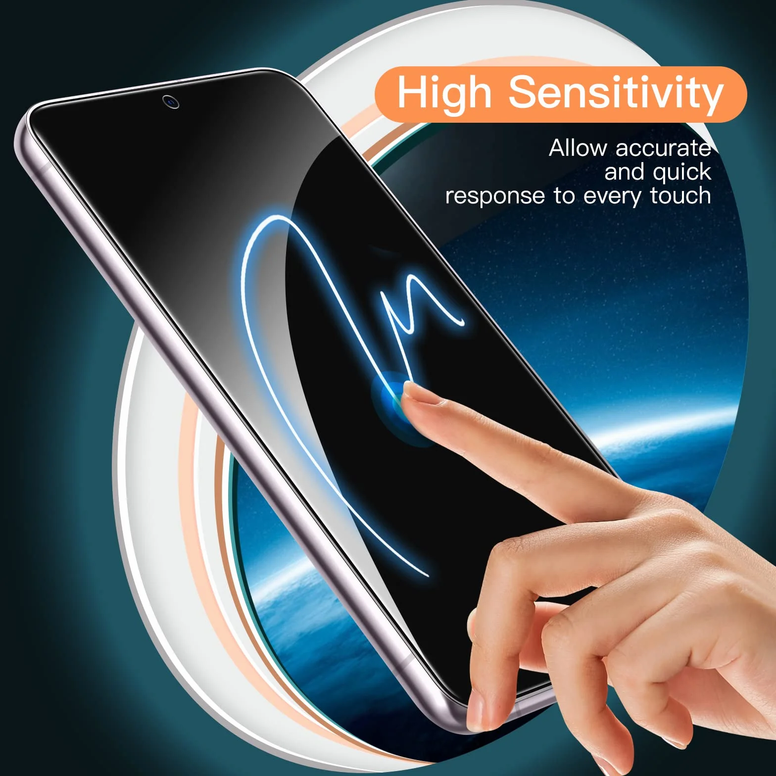 JETech Verre Trempé pour Samsung Galaxy S23+ / S23 Plus 5G 6,6 Pouces, Compatible ID d'Empreinte Digitale, Film Protection d'Écran, HD Transparent, 3 Pièces