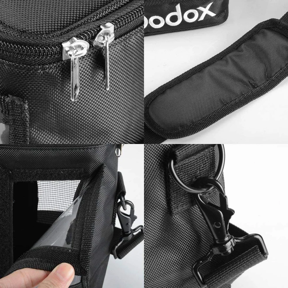 Godox Pb-600 Flash Portable Sac étui pochette pour Godox WITSTRO Ad600 Ad1200 Ad600b Ad600 m Ad600bm