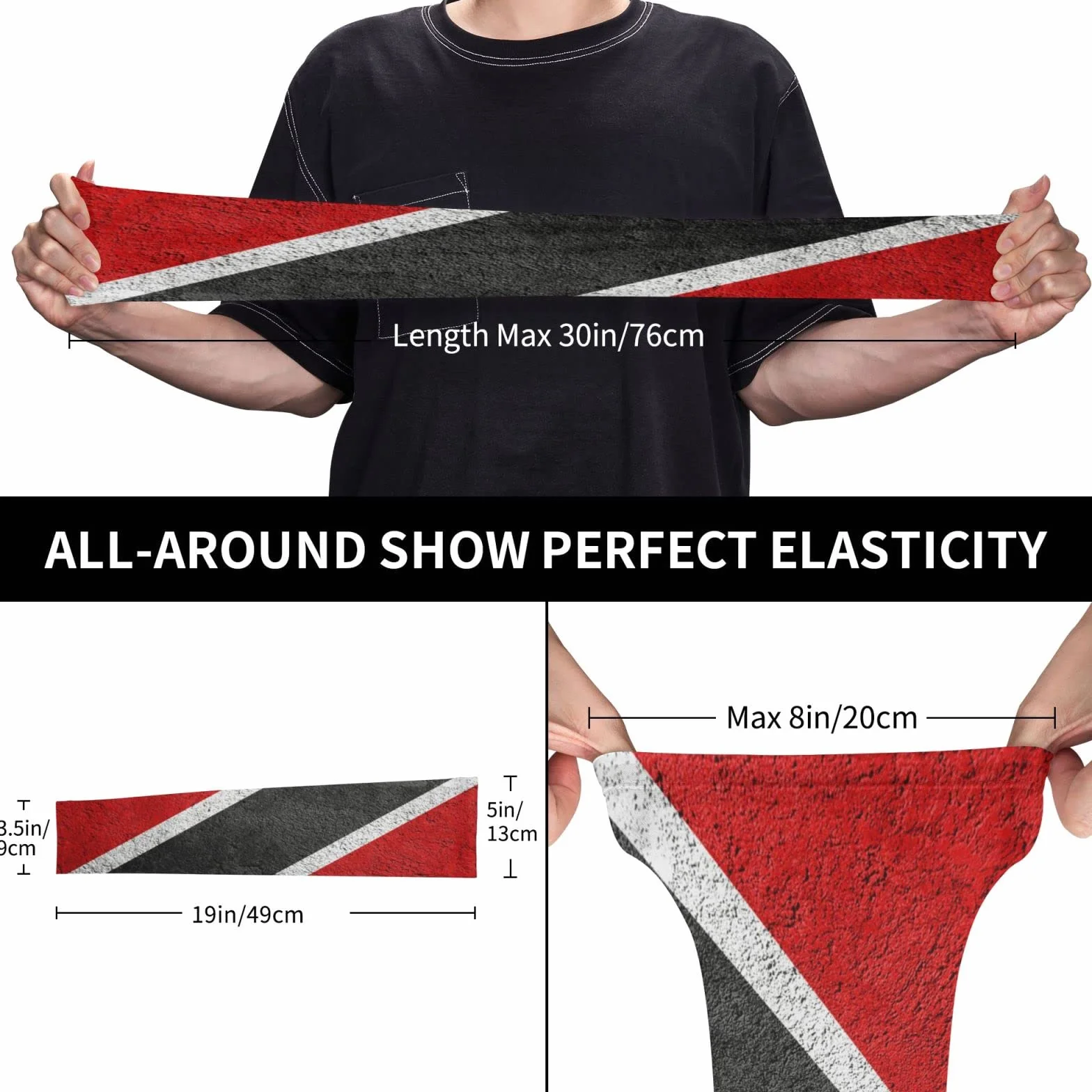 Trinidad And Tobago Flag Cooling Arm Sleeves Sports Tattoo Sleeve Covers