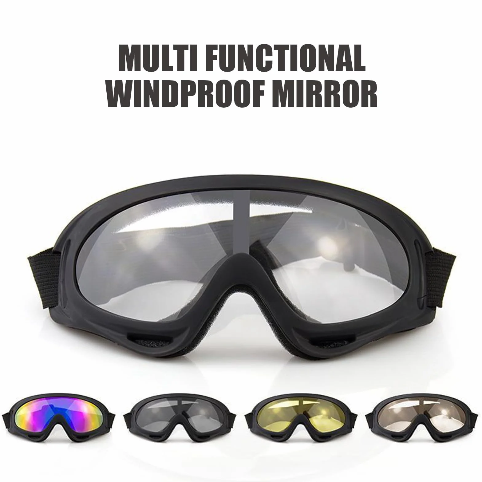 Lunettes de protection anti-vent anti-sable extérieur