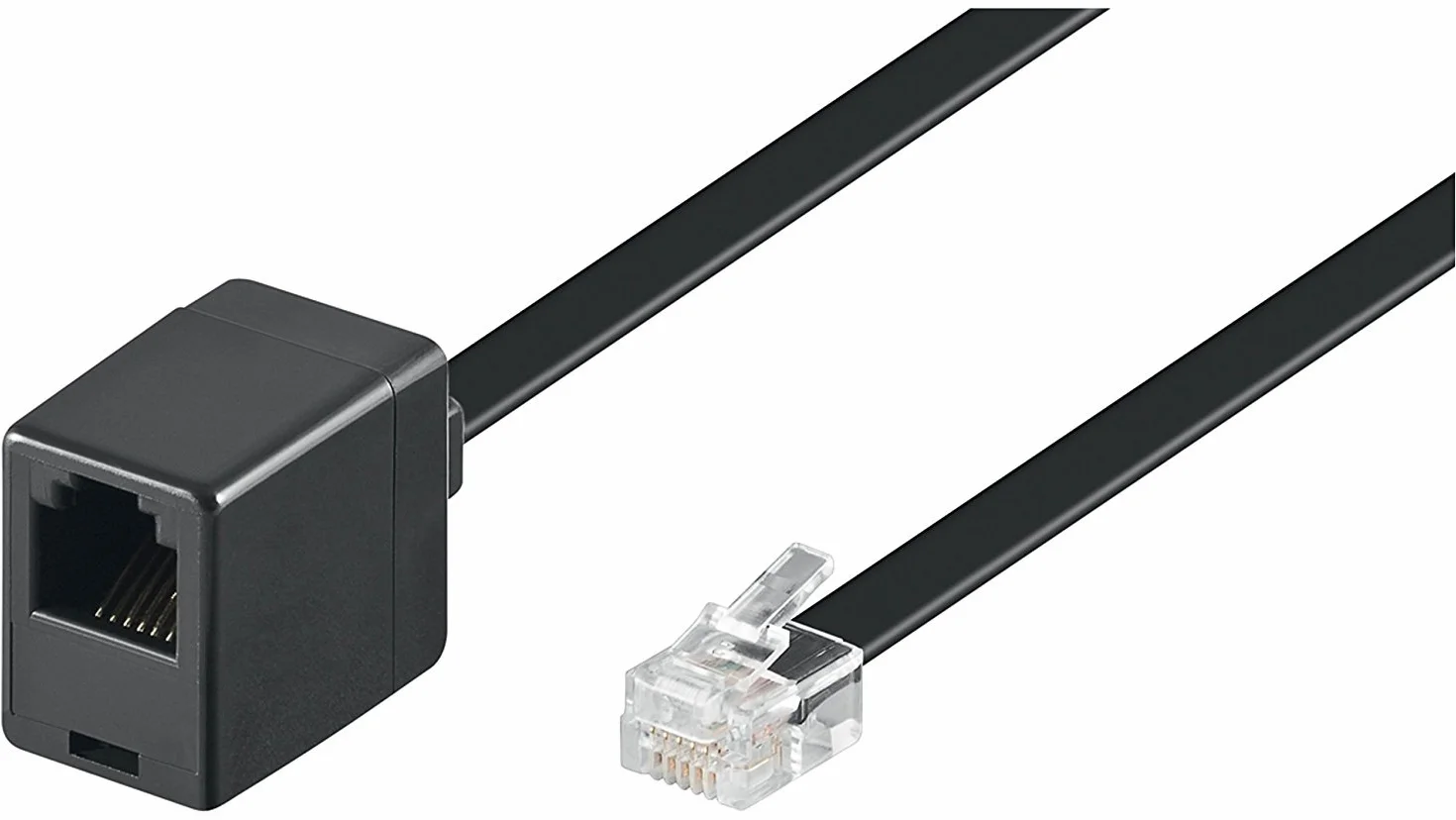 Goobay 68263 Câble de Rallonge pour Véhicules, Noir, 3m Longueur