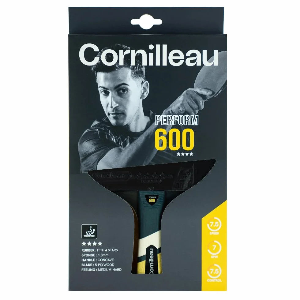 Raquette de ping Pong CORNILLEAU Perform 600 All/Off ITTF 4 étoiles