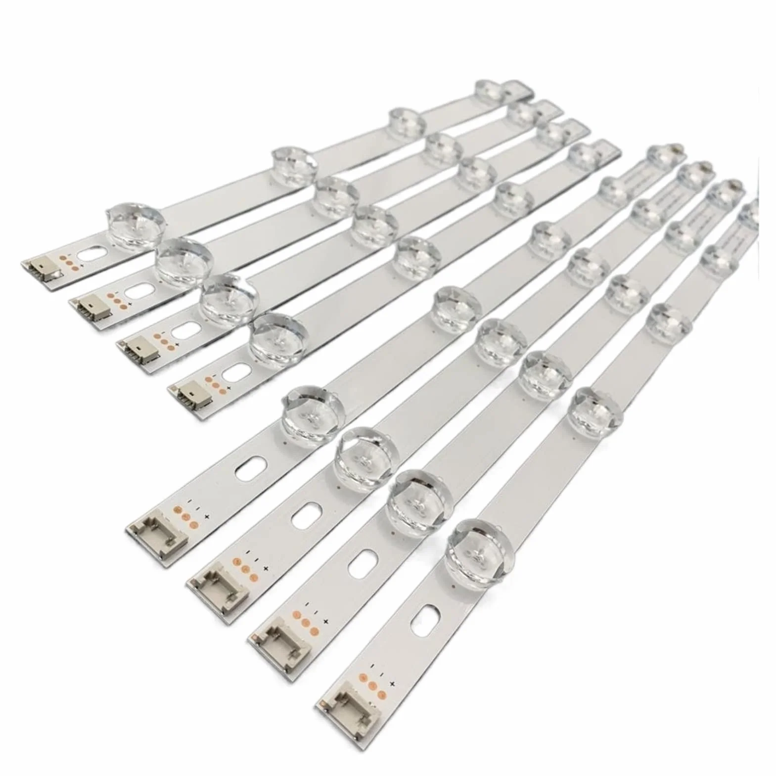 TILEZE 1 lot = 8 pièces (4A + 4B) barre de rétroéclairage LED pour TV HC390DUN-VCFP1-21X 39LN5400 39LA6200 convient pour LG Innotek POLA 2.0 POLA2.0 39" A/B Type