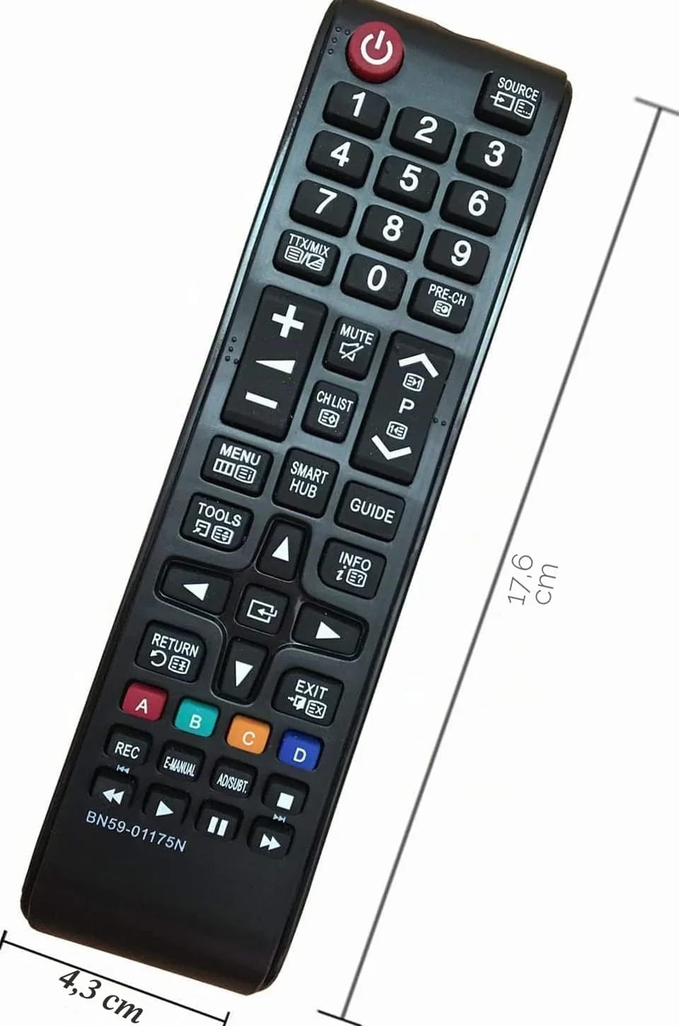 pour telecommande Samsung bn59-01175n pour télécommande Universelle Samsung Smart TV Aucune Programmation requise