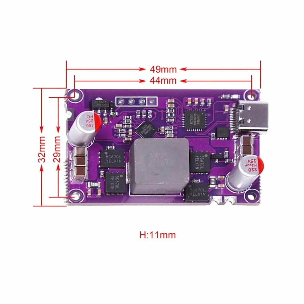 Module de Charge Rapide 120 W Bidirectionnelle Haute Puissance