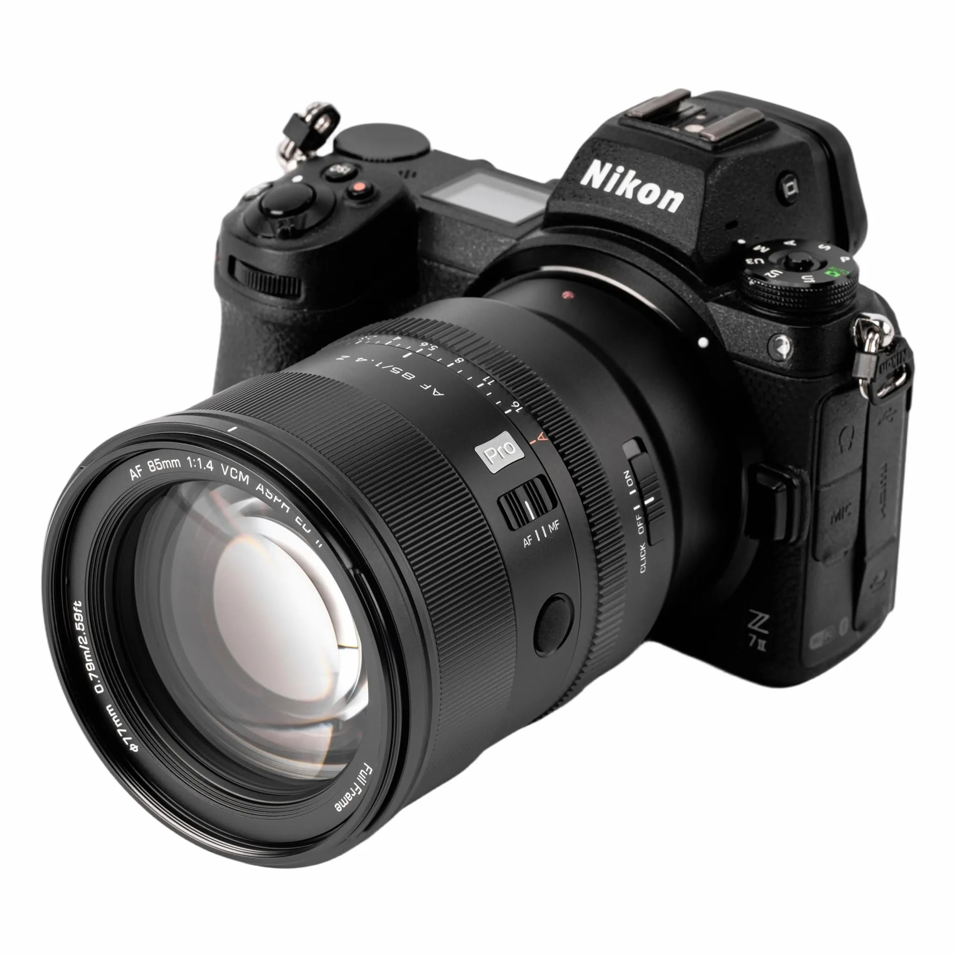 VILTROX 85mm f1.4 Pro Z, AF 85mm f/1.4 Objectif autofocus Plein Format pour Monture Nikon Z, Compatible avec Nikon Z5 II Z6 II Z7 II Z8 Z9 Zf Z6 III Z7 Z50 Z50 II Z30 Zfc ZR