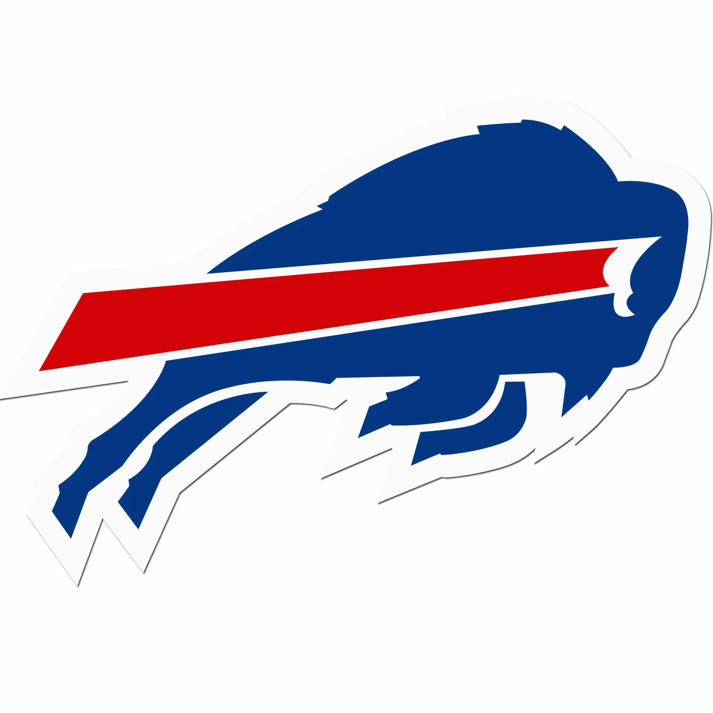 Autocollant Voiture Buffalo Bills 20,3 cm 8 inch Sheet