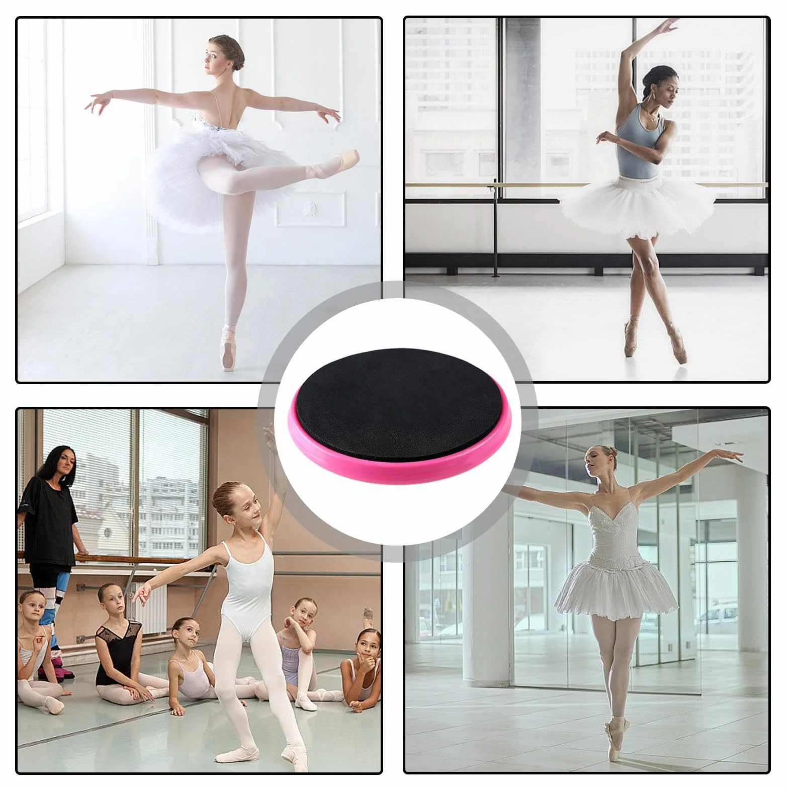 Disque pirouette ballet Planche tournante danse Entraînement Accessoire danse classique Planches rotation ballet