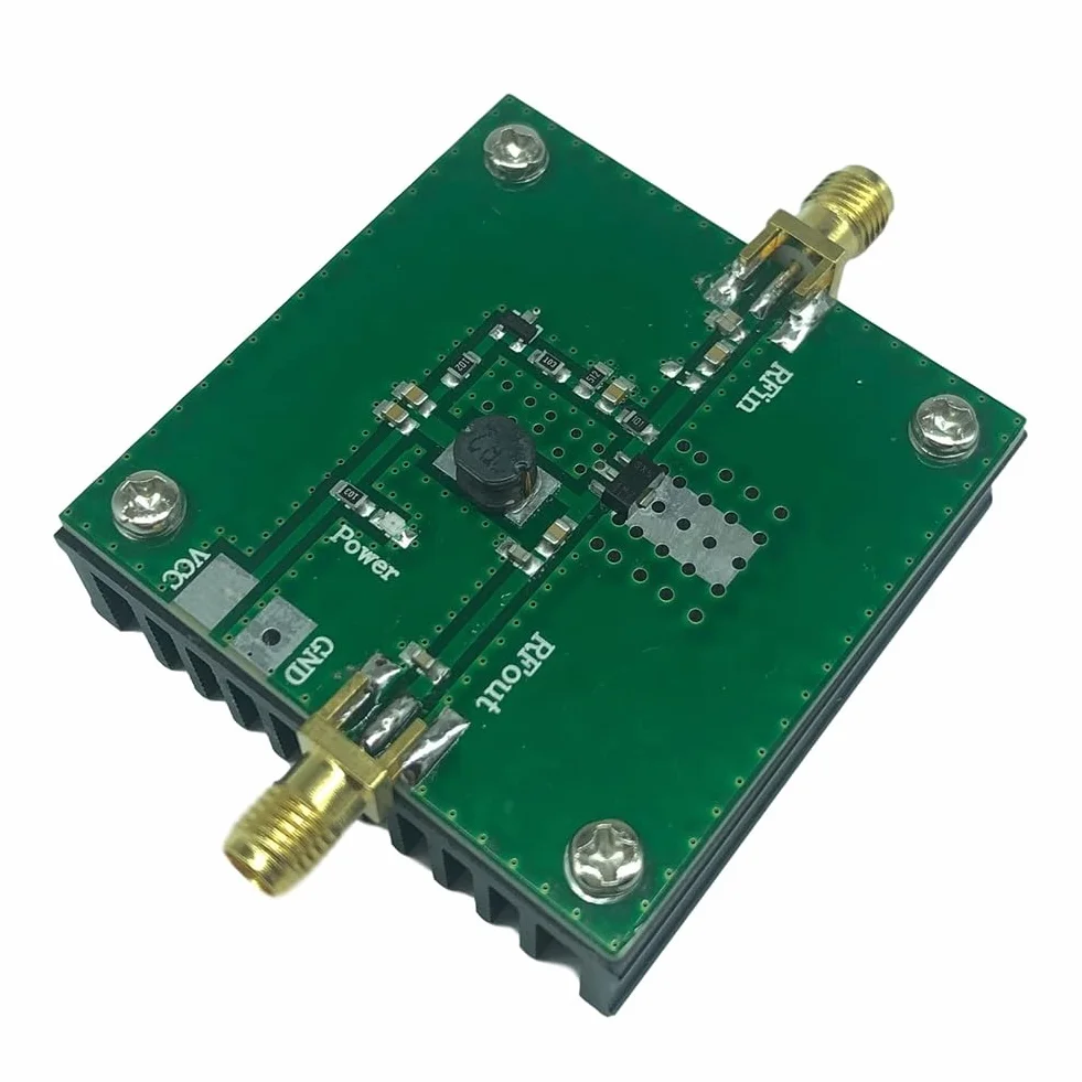 1 PCS Multifonction Pratique Haut Débit Amplificateur de Puissance Émetteur Amplificateur Module 433Mhz 5W PCB + Métal