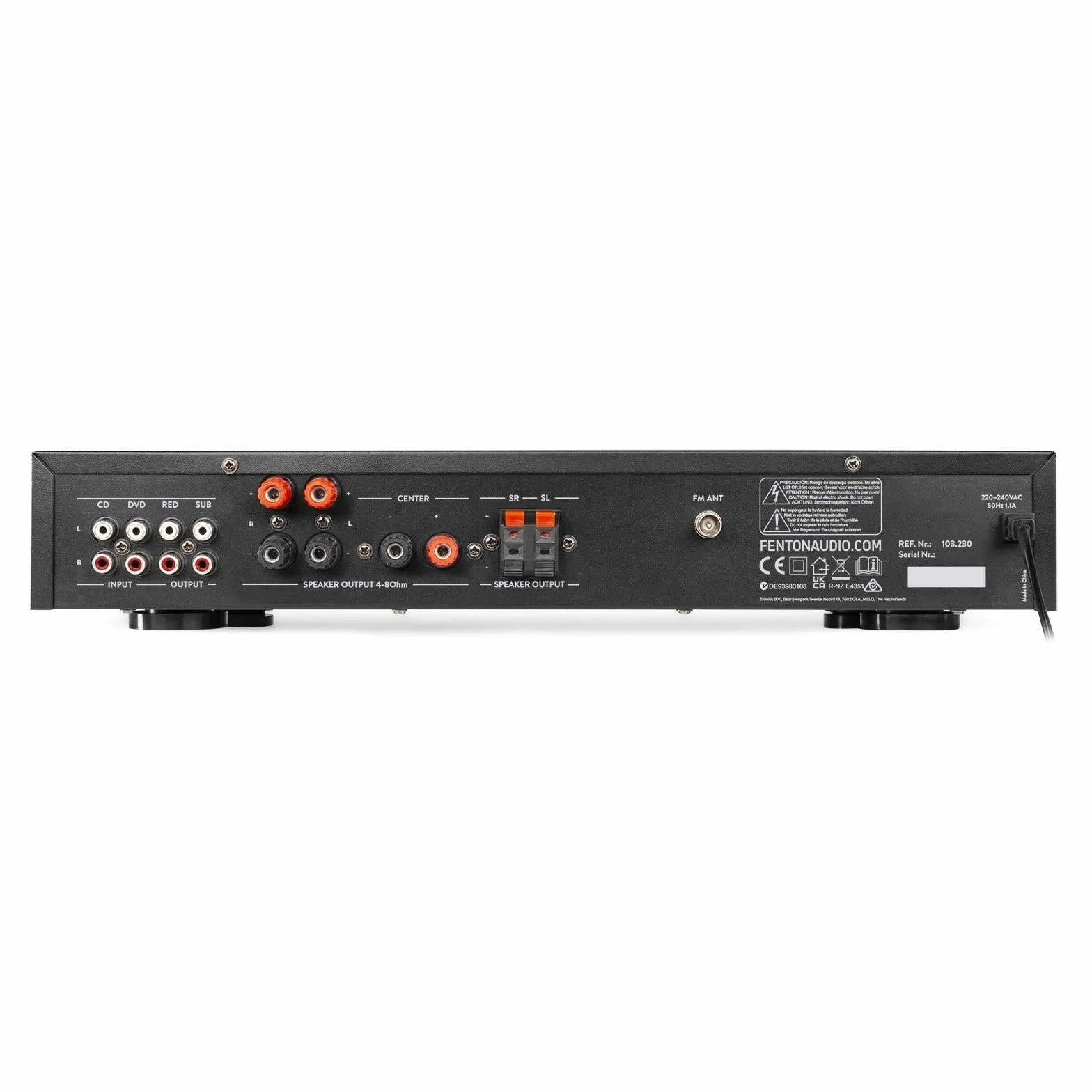 Fenton AV550BT Amplificateur Audio Home Cinéma 5.1 320W Bluetooth 5.0