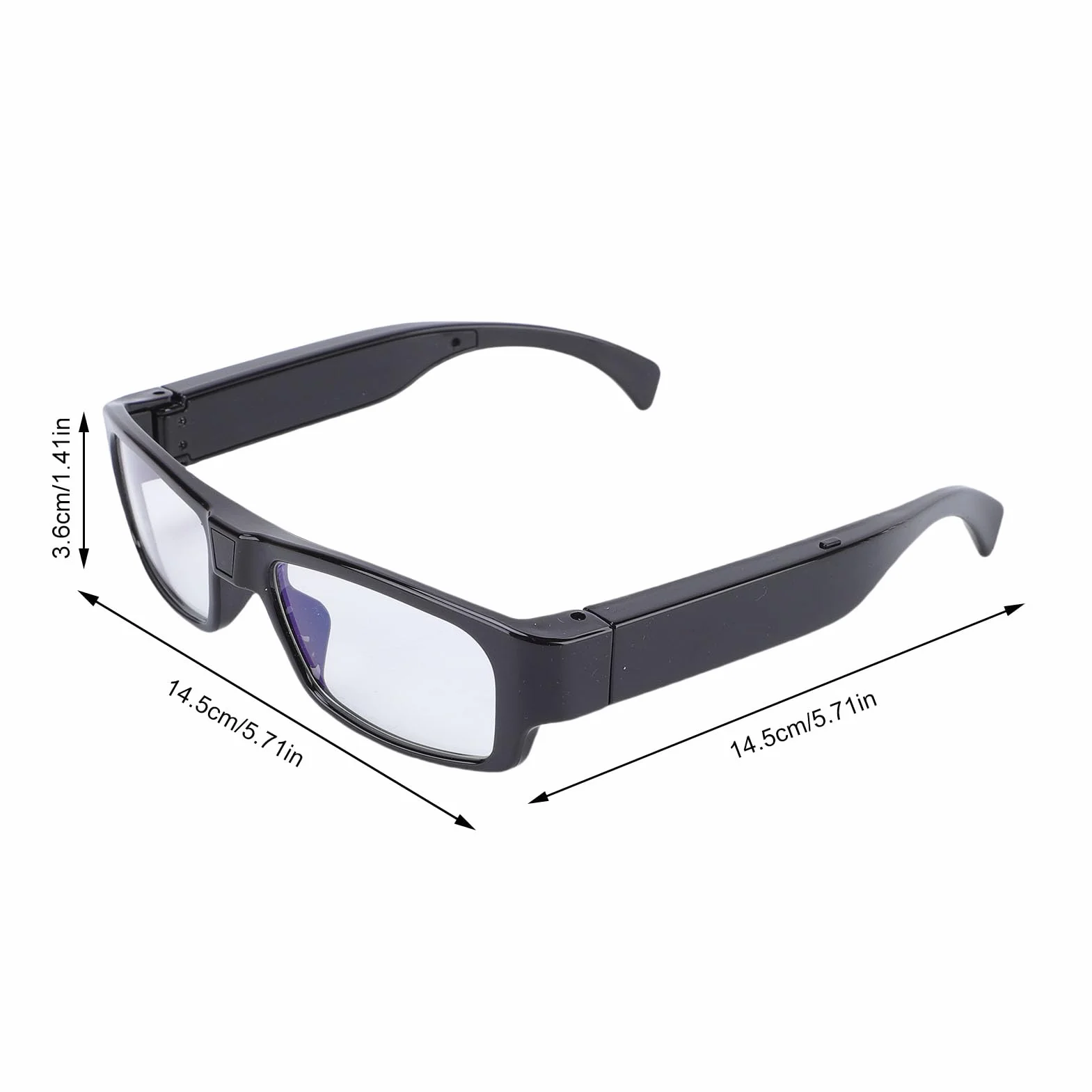CCYLEZ Lunettes de Caméra, Enregistrement Vidéo HD 1080P avec Objectif Grand Angle et Stabilisation électronique, pour Le Cyclisme, Les Activités de Plein Air, L'enregistrement Vidéo