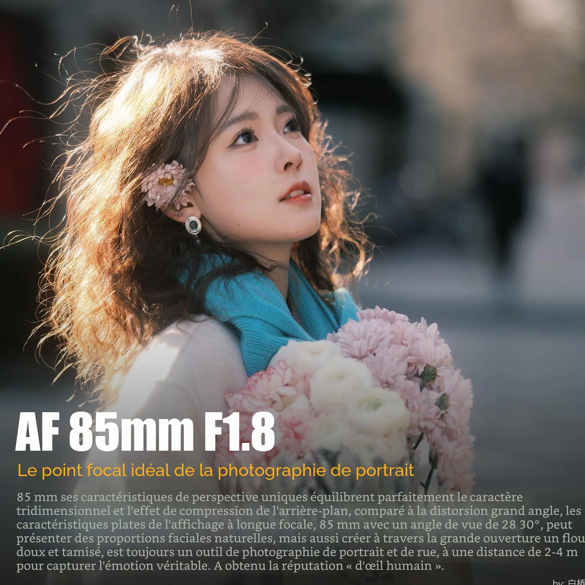 7artisans AF85mm f1.8 Objectif Automatique Portrait Plein Format Compatible avec Les appareils Photo Panasonic LUMIX S Series/Sigma série L (Noir)