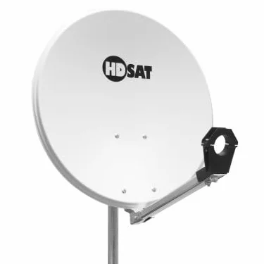 Pack HDSAT Parabole Satellite Aluminium 60cm + LNB Single HD