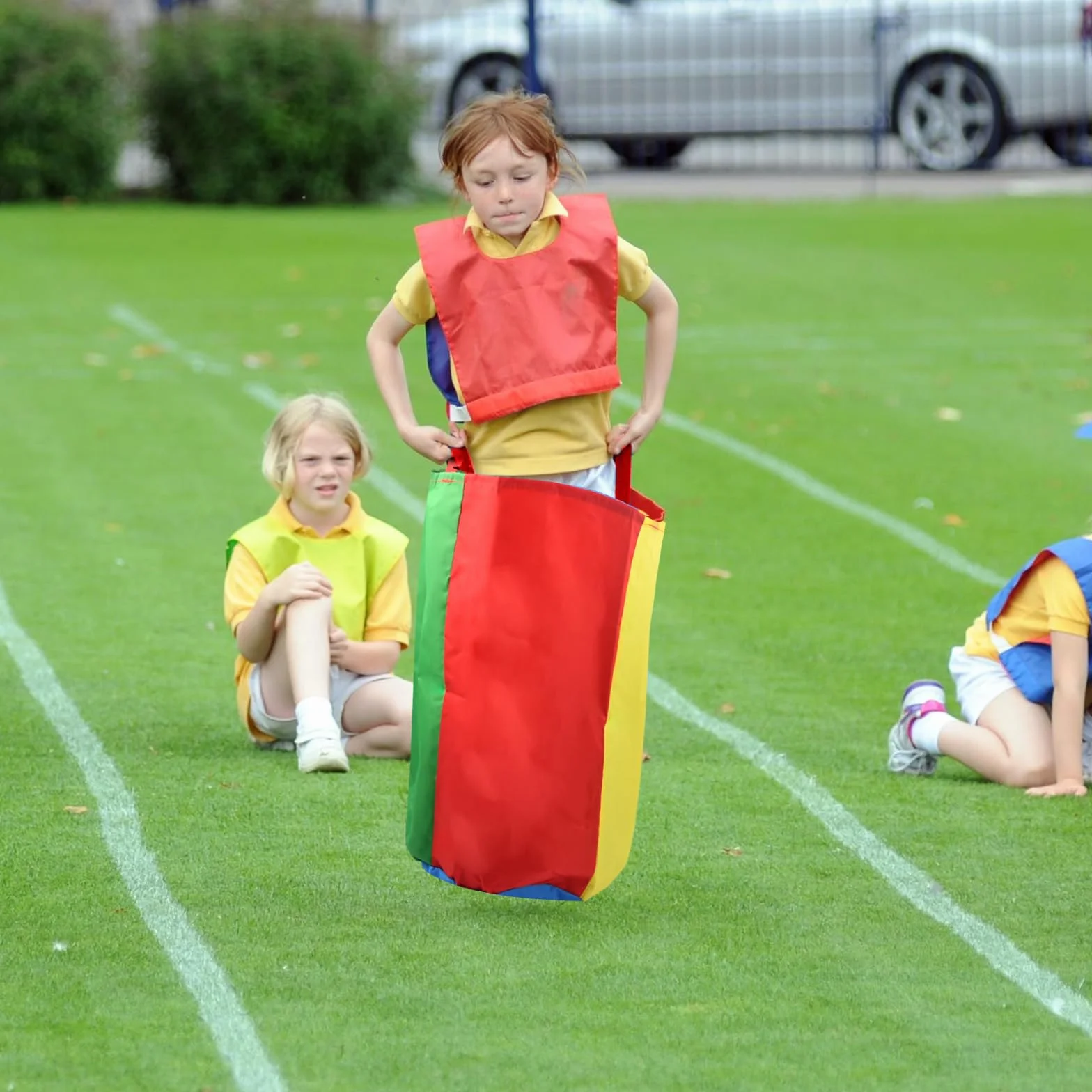 Sac à Pommes de Terre pour Enfants et Adultes, Sacs de Saut Colorés, Course de Sac pour Fête
