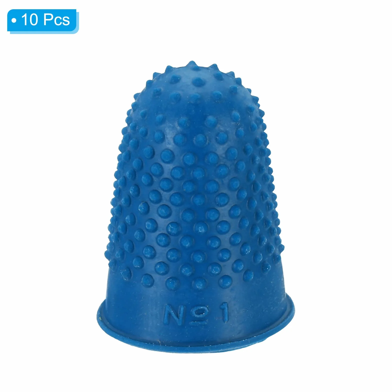 PATIKIL Protège Doigt Silicone, Embouts Caoutchouc, Protection Pouce, Coussins Protection Comptage Couture