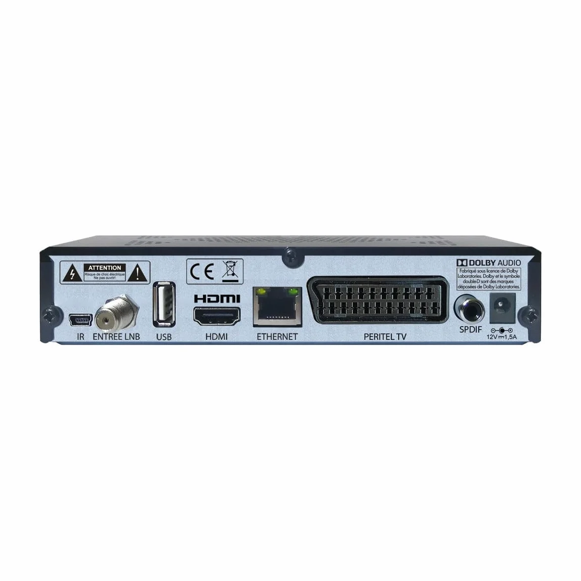 OPTEX ORS9939HD Récepteur/Décodeur TV Satellite HD enregistreur USB + Carte Fransat PC7 (Satellite Eutelsat)