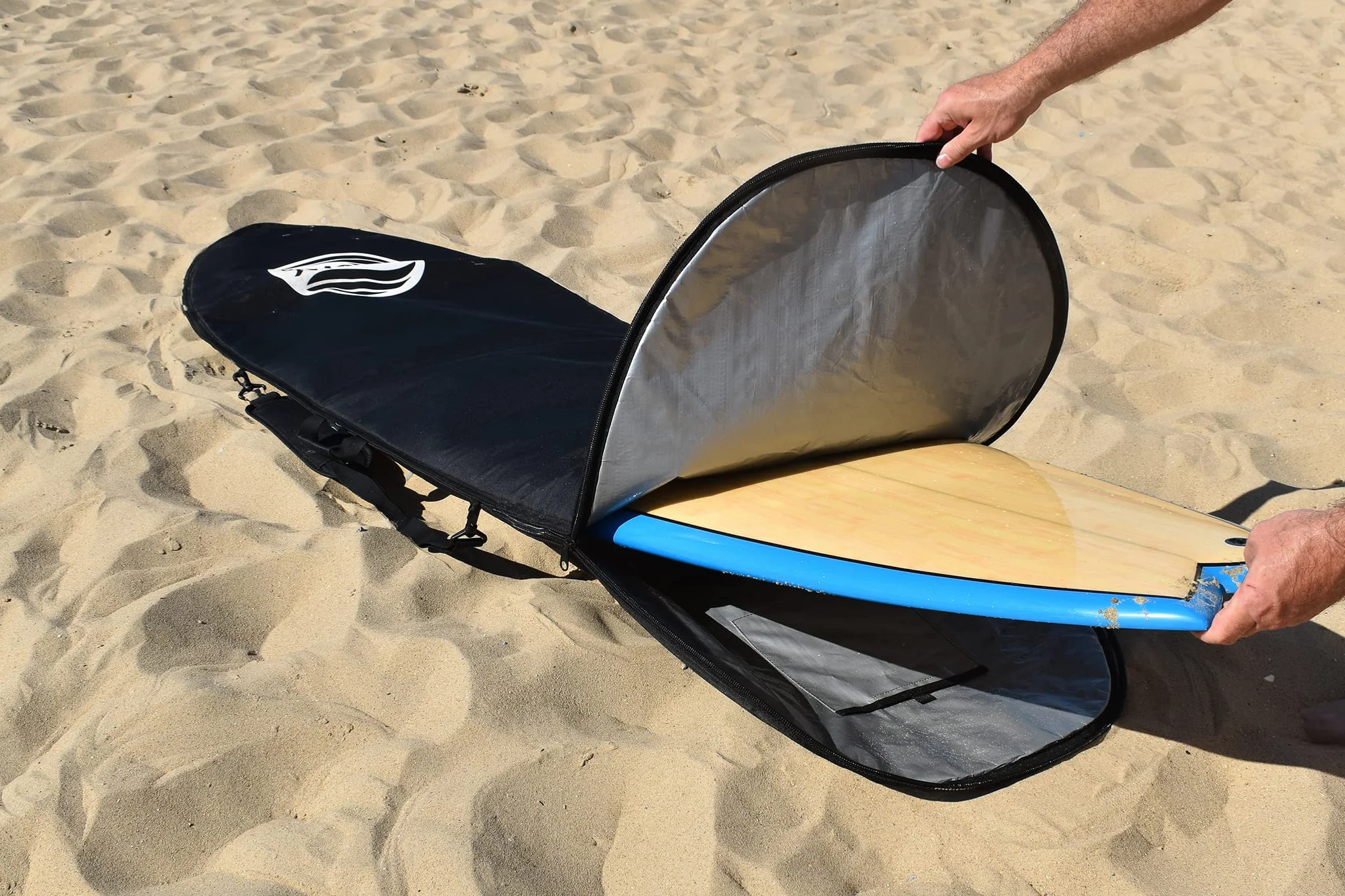 Sac Surf 8' 244 cm Noir Taille unique