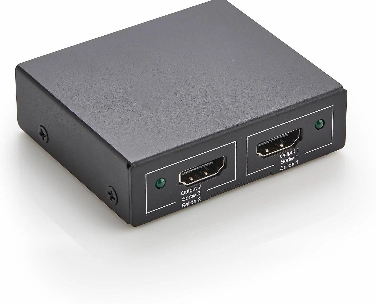 Amazon Basics Répartiteur HDMI 1 Entrée 2 Sorties 4K 30Hz Noir