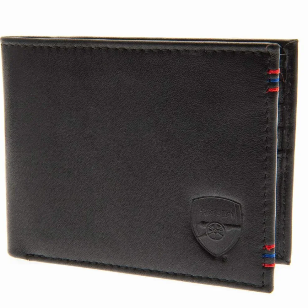 Arsenal FC Portefeuille en cuir cousu homme