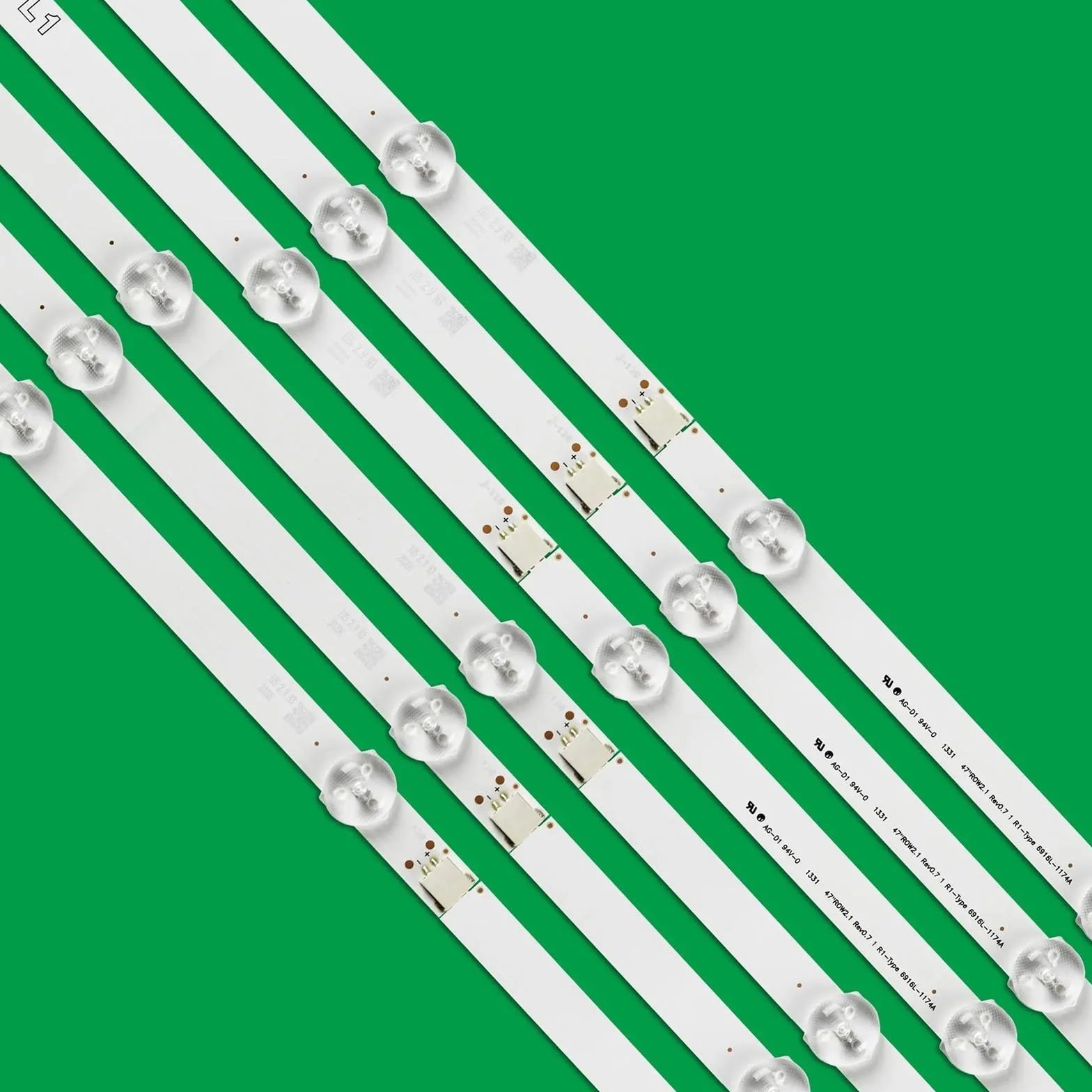 Kit 12 pièces Bande de rétro-éclairage LED pour LG 47LN5200 47LN5400-CN 47"