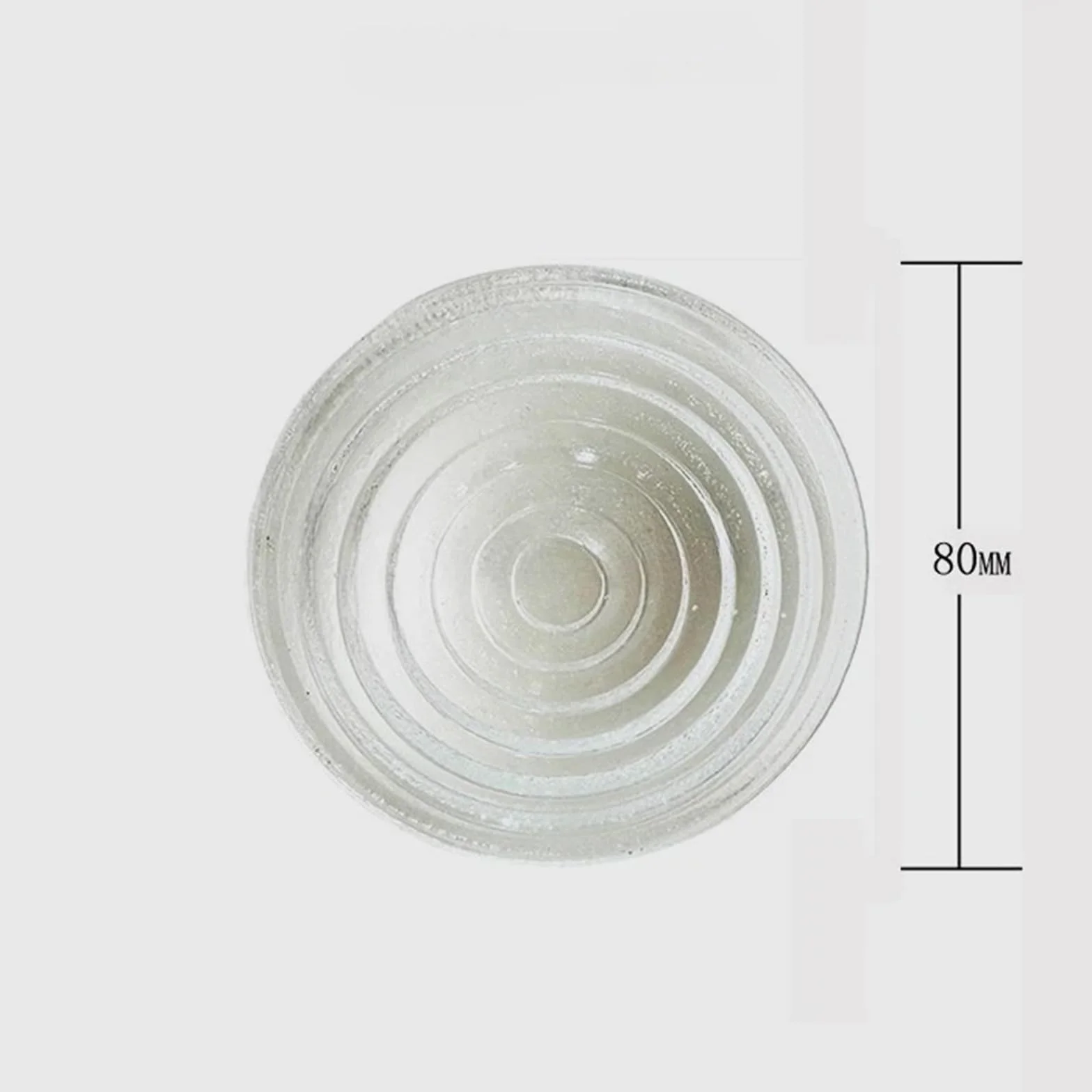 Lentille de Fresnel en Verre borosilicaté de 80 mm de diamètre, 1 pièce, for projecteur, Lampe de scène, Film, télévision, Filament de tungstène