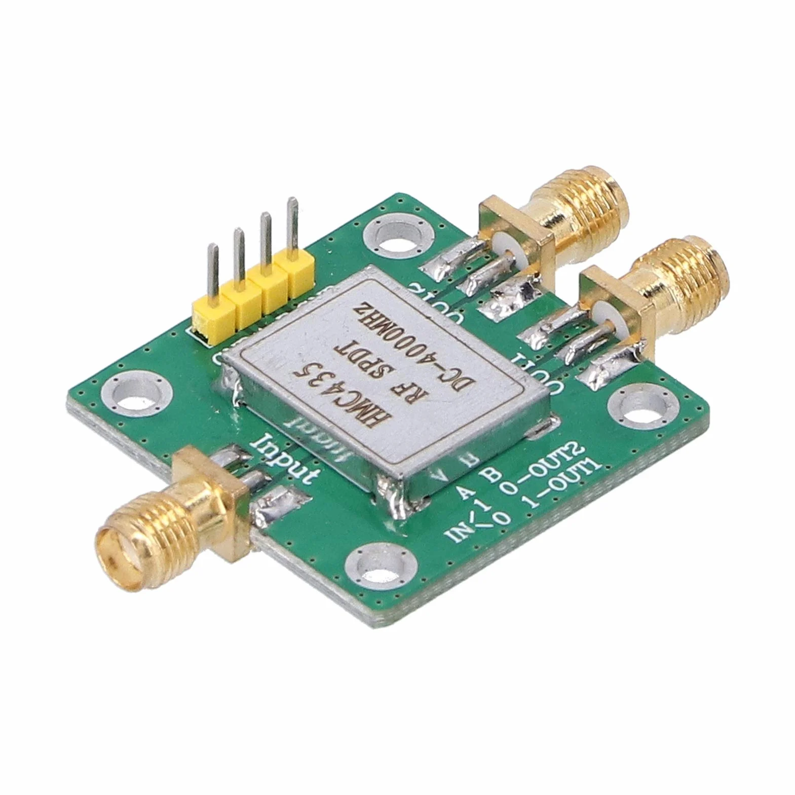 Source de signal RF, commutateur de module de générateur de signal portatif HMC435 F pour une dissipation thermique rapide