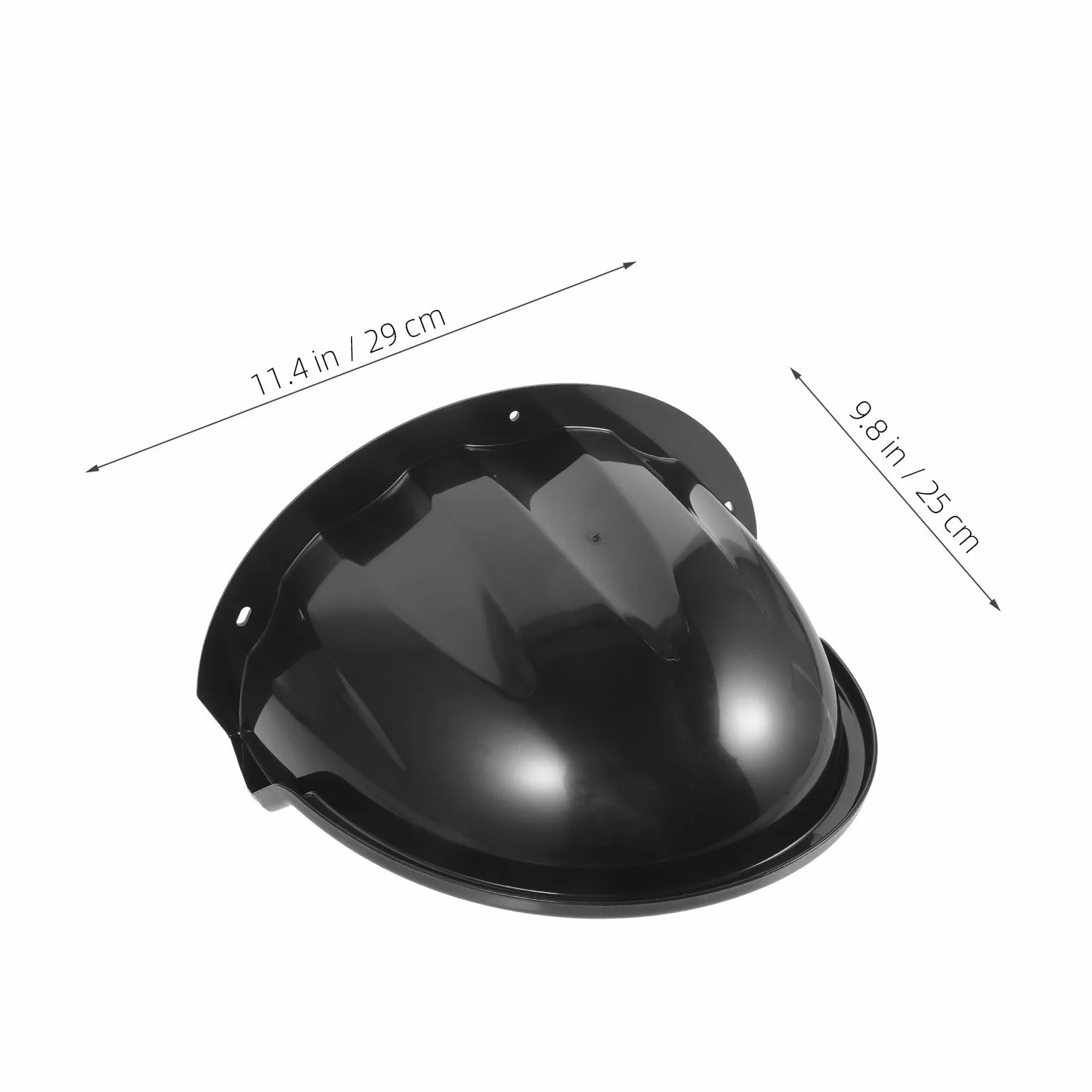 Cache-caméra Résistant à la Déformation de Sécurité Extérieur en ABS Noir, Protection Pluie et Soleil, Résistant la Déformation, Design Simple et Élégant pour Système de Caméra