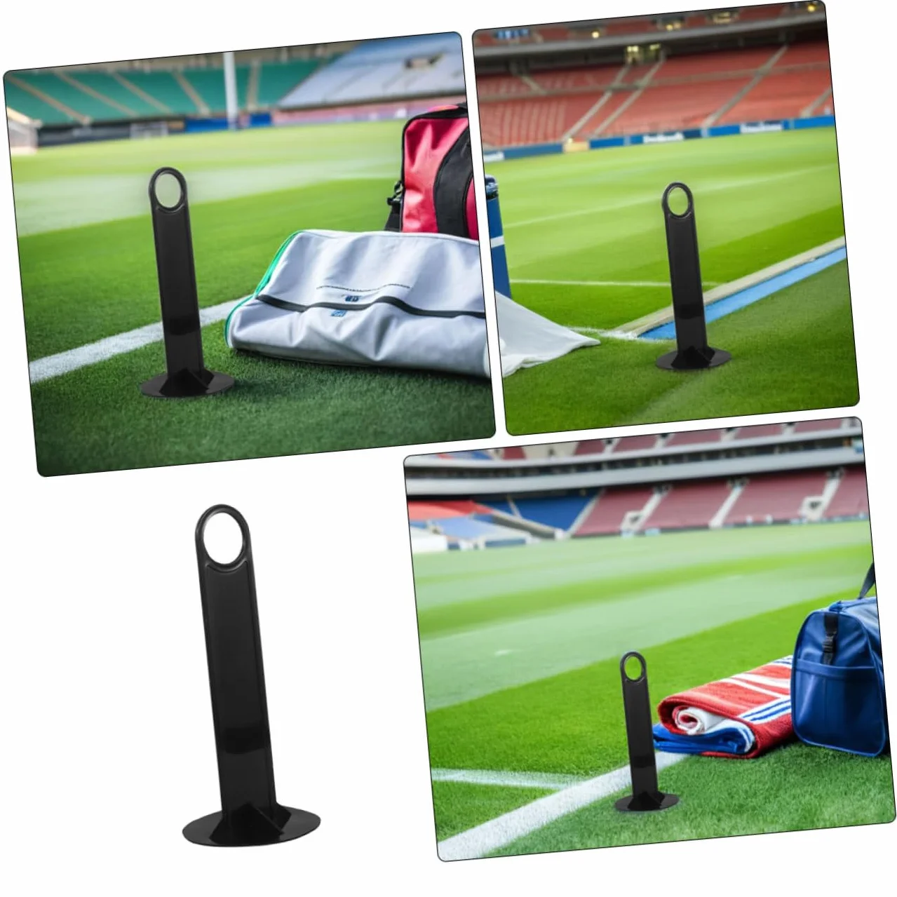 Hemobllo 20 Pièces Support Rangement Entraînement Disc Cone Holder Plastique Porte-cônes Portable Football