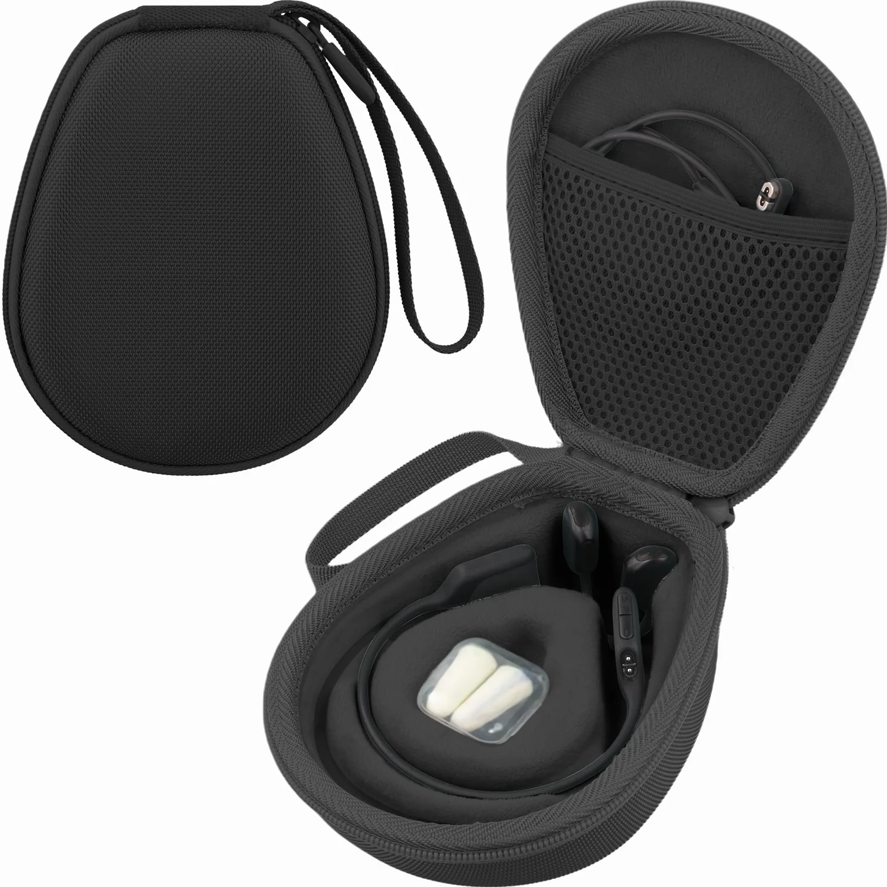 co2CREA Étui de Voyage Dur pour SHOKZ Casques de Sport sans Fil OpenRun Mini/Pro 2 Mini/OpenMove/OpenSwim/OpenSwim Pro