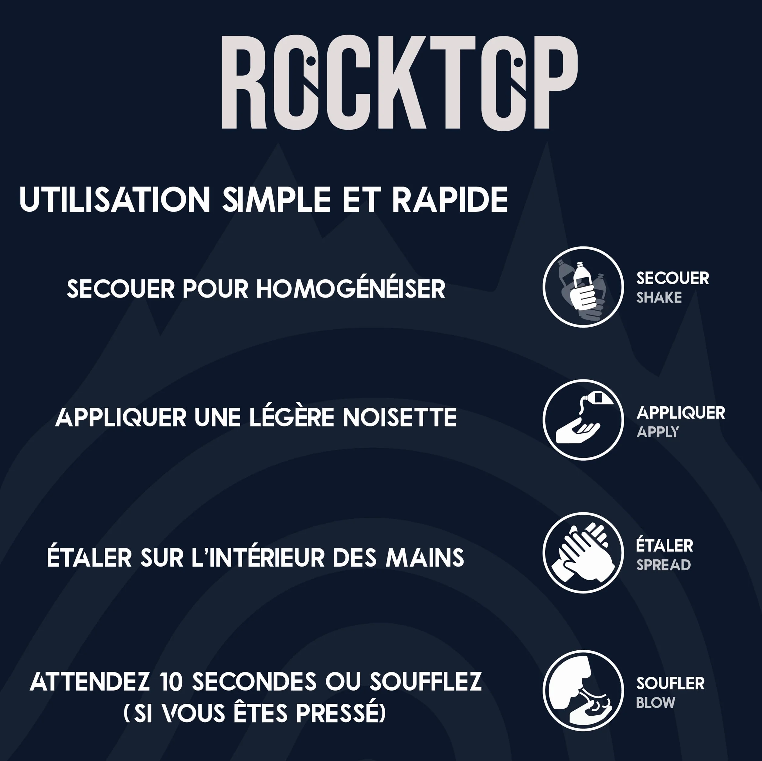 ROCKTOP Magnésie Liquide 200ml Liquid Chalk Anti-Transpiration Escalade Crossfit Musculation Mains Sèches