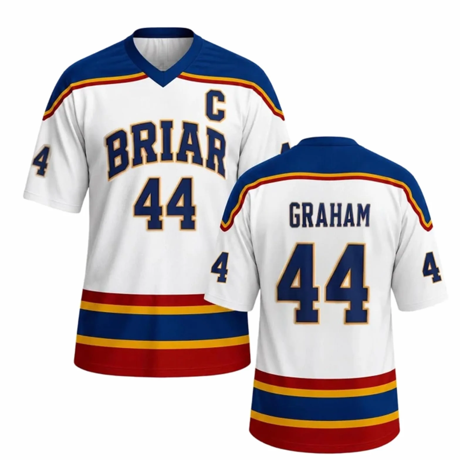 Campus Maillot De Hockey Universitaire T-Shirt équipe Hockey Sur Glace Pour Fans