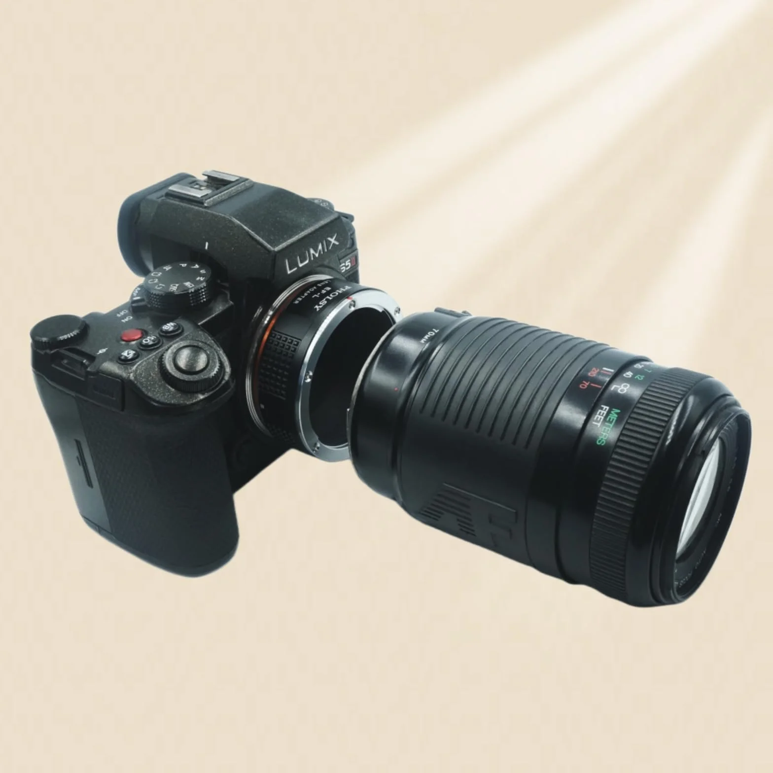 PHOLSY Bague d'adaptation Mise au Point Manuelle pour objectifs Canon EOS EF EF-S Mount et Appareil Photo Boîtier Leica L Mount Compatible avec Leica SL2, SL2-S, CL, TL2, Lumix S5, S1, BS1H, FP, FP L