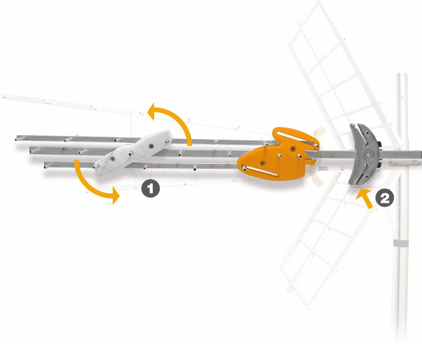 Antenne DAT Boss UHF avec 45 dB de gain