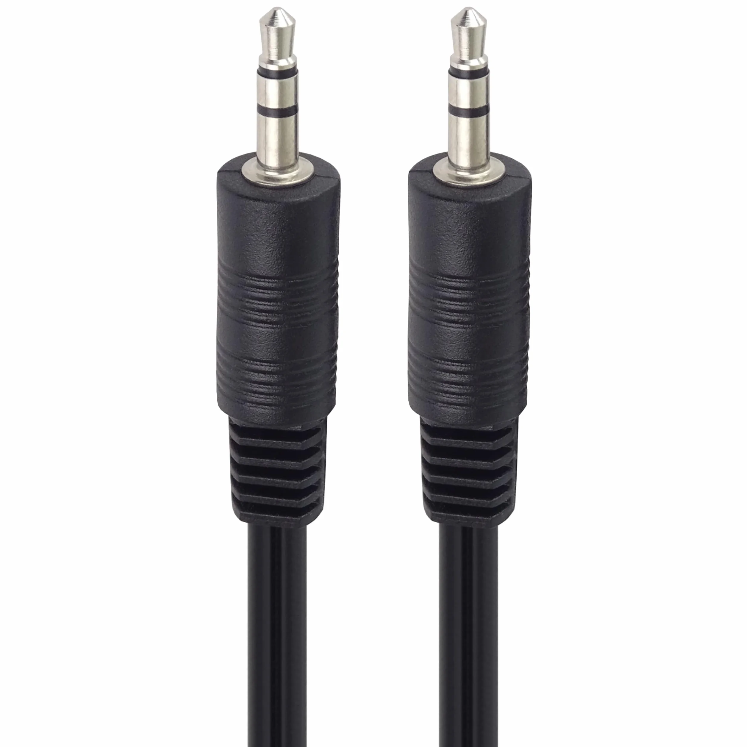 PremiumCord Câble Jack 10m, Fiche Jack 3,5mm, Mâle vers MâleCâble de Connexion Audio Casque Aux, pour TV Téléphones Portables Mp3 HiFi, Blindé, Couleur Noir