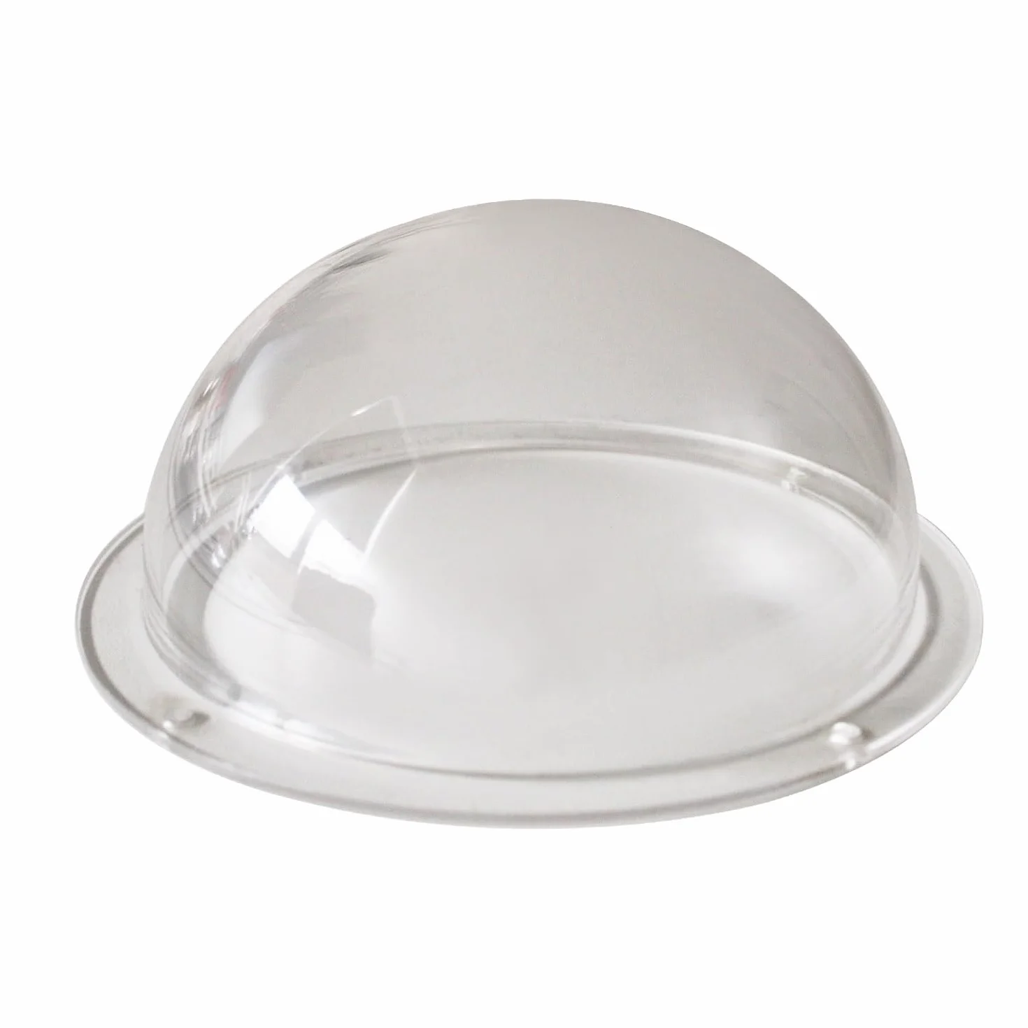 Dôme hémisphérique pour caméra de Surveillance dôme Acrylique Couvercle en extérieure Couvercle de Surveillance hublot de caméra Demi sphérique Protection étanche (OD50mm H25mm)