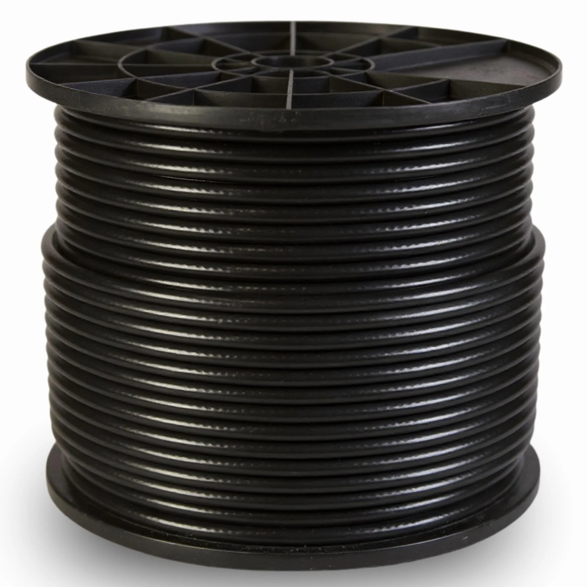 Premium X 100m SAT Koaxialkabel Set 135 dB 4-fach geschirmt - TV Antennenkabel 10 vergoldeten F-Steckern - DVB-S2/C/T2-4K UHD HDTV - wetterfest & UV-beständig Innen & Außen - 100% Signalqualität