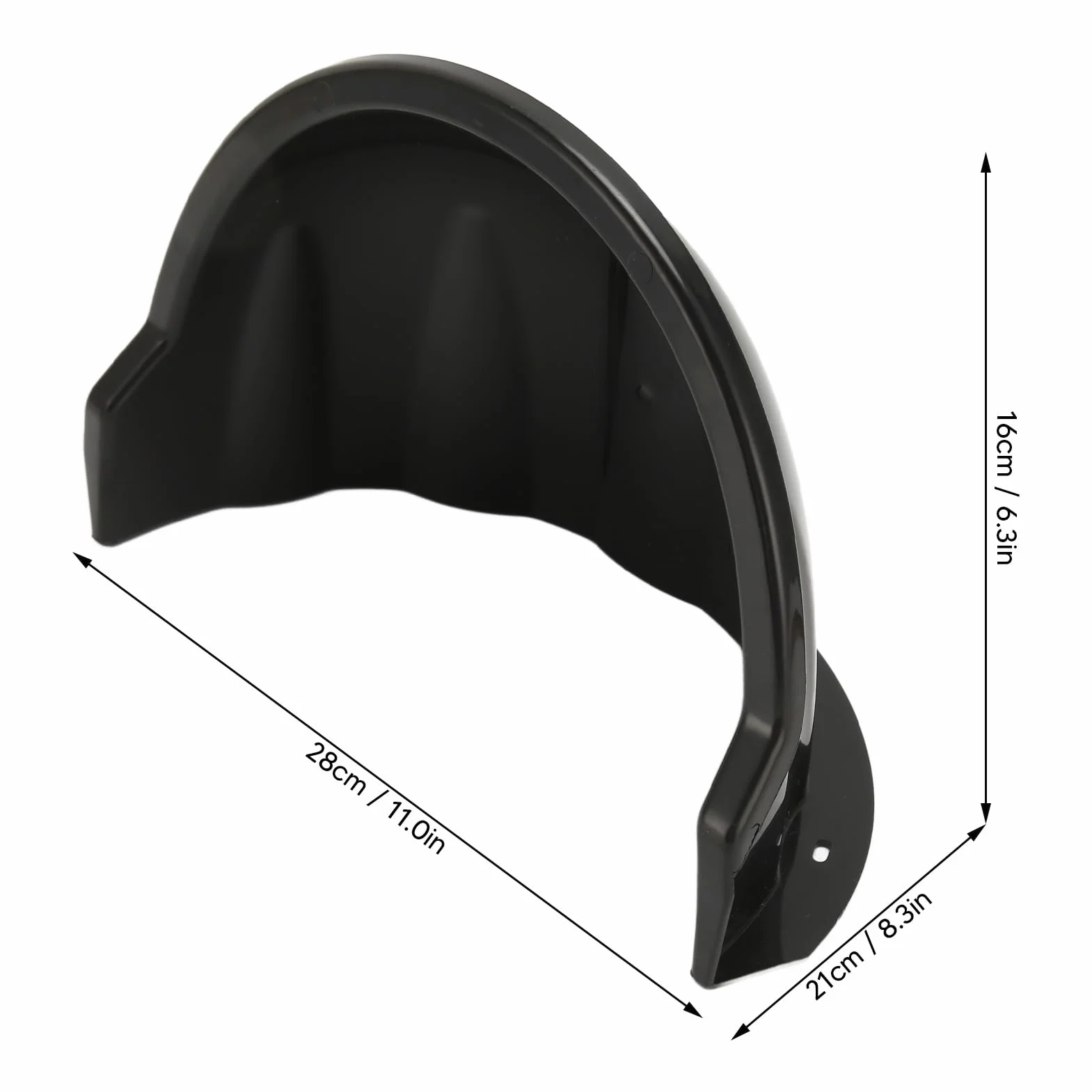Caméra de sécurité Universelle, Protection Contre la Pluie, Pare- pour Caméra Extérieure (Noir)