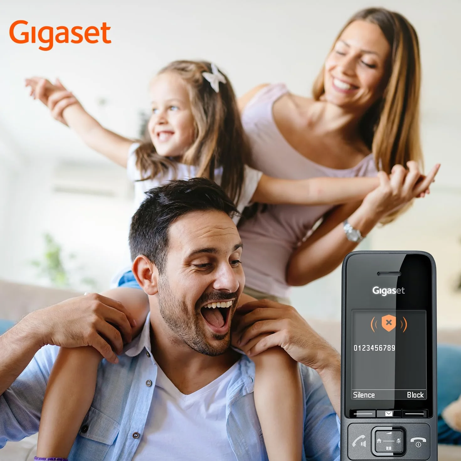 Gigaset Comfort 520 Duo Téléphones DECT sans Fil Blocage d'appels Répertoire 200 Contacts Gris