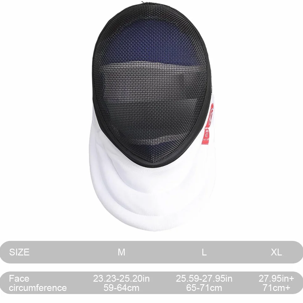 Masque d'Escrime au Fleuret 350nw avec Doublure Intérieure Amovible