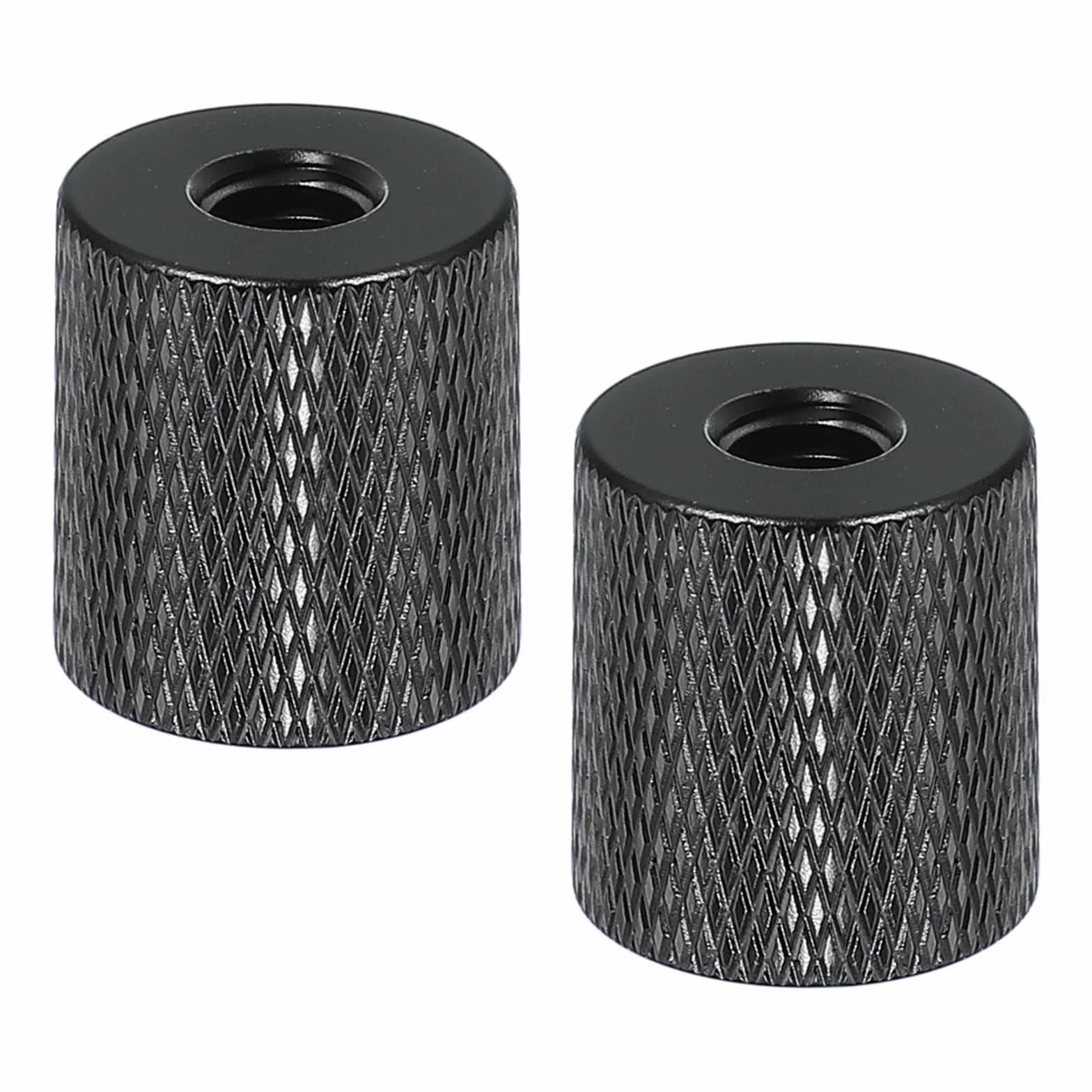 PATIKIL Adaptateur de Vis de Trépied 1/4" Femelle à 1/4" Femelle, 2 Pièces Connecteurs D'Écrou de Trépied Vis de Montage de Caméra Double Tête de Caméra Convertisseur