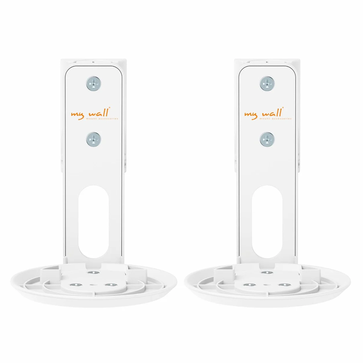 my wall Sonos Era100 HS40WL Lot de 2 Supports muraux pour Sonos Era100, inclinable, pivotant, Peu encombrant, Parfaitement réglable, Support Sonos avec Gestion des câbles