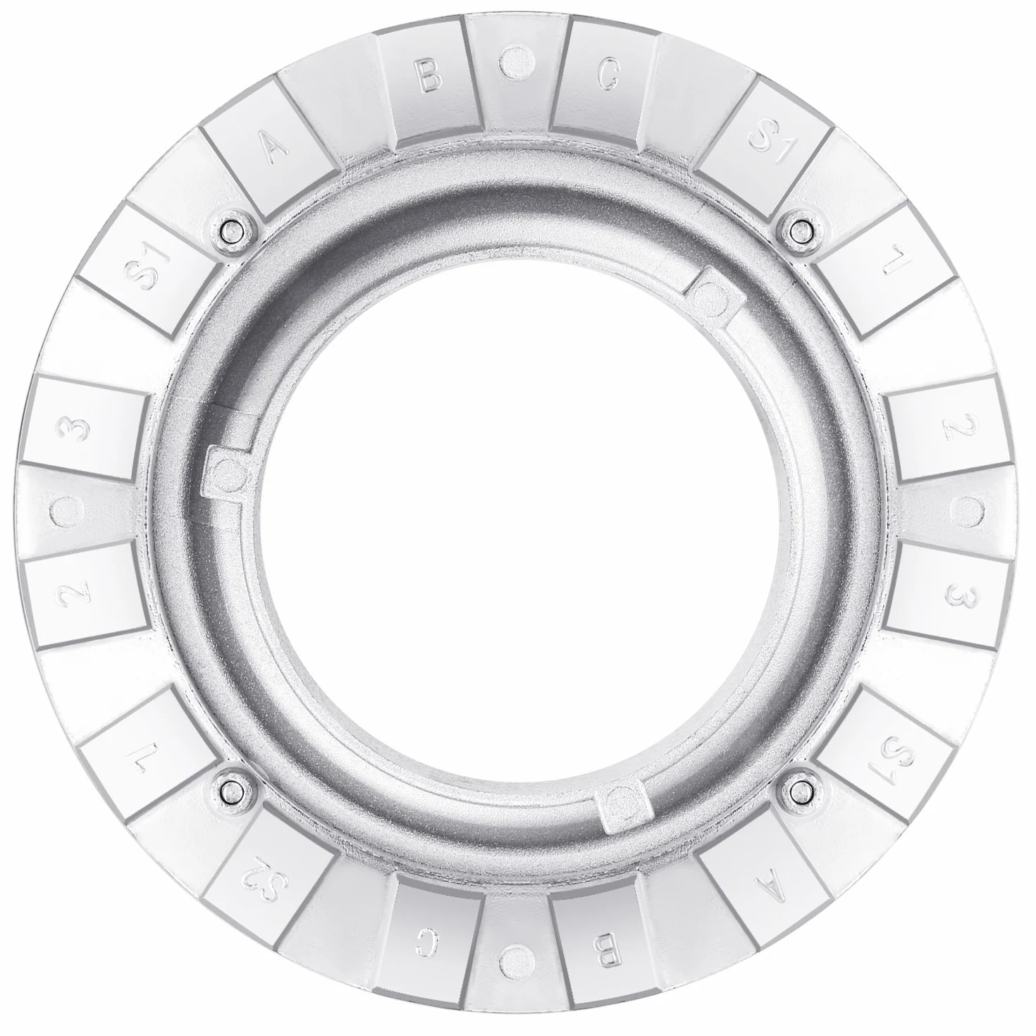 Neewer Bague de Vitesse Bowens en métal pour boîte à lumière Bowens pour Flash monoéclairage