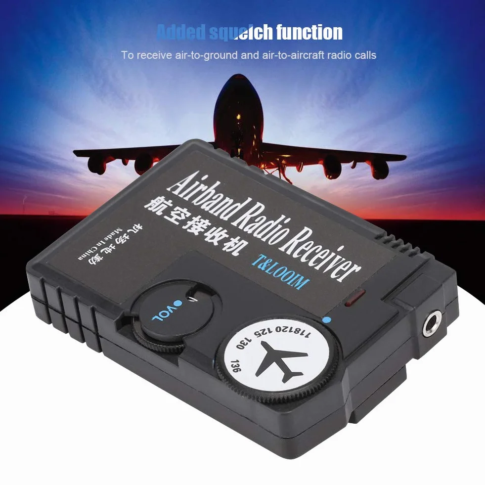 Récepteur de Bande Aéronautique Radio Faible Puissance pour Appels Radio