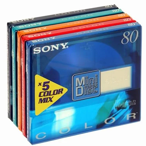Sony MiniDisc Lot de 5 Films de Protection pour Violoncelle Édition spéciale 80 Min