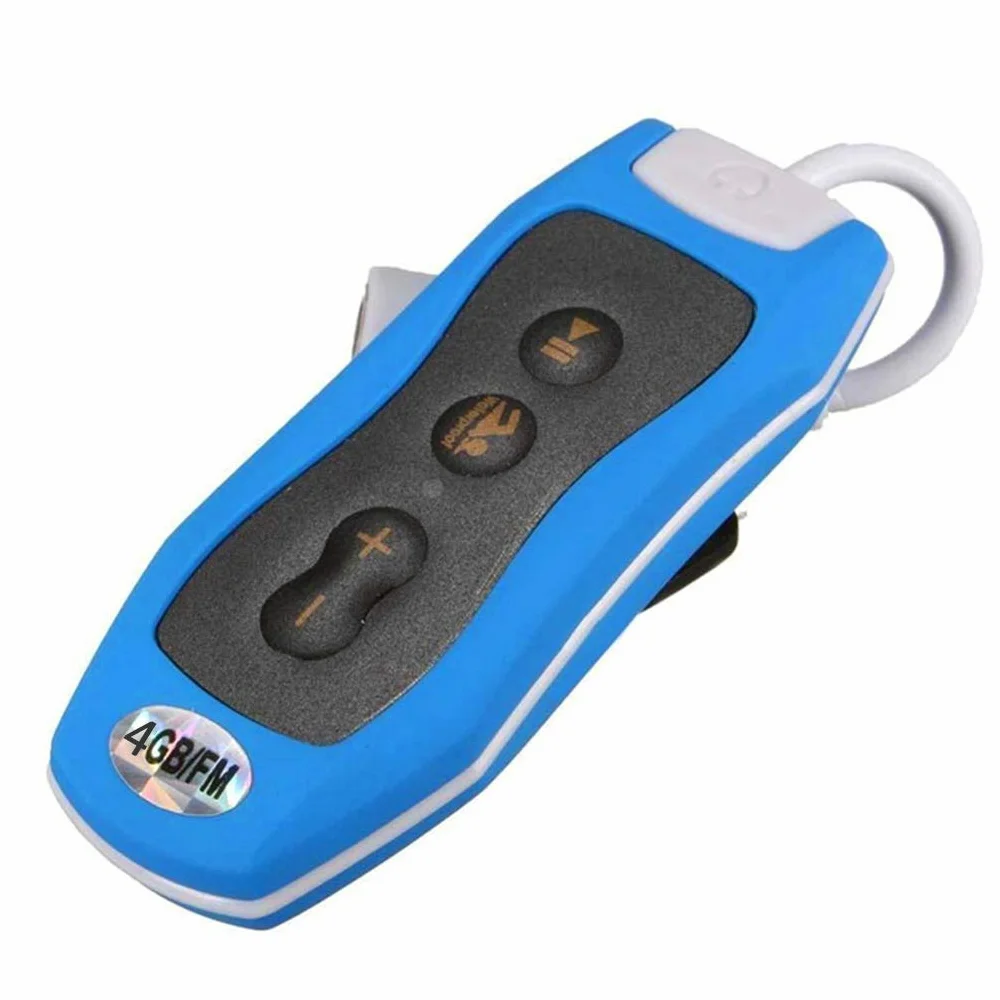 Lecteur de Musique MP3 étanche IPX8 FM Radio 4G 8G Sport Natation Plongée