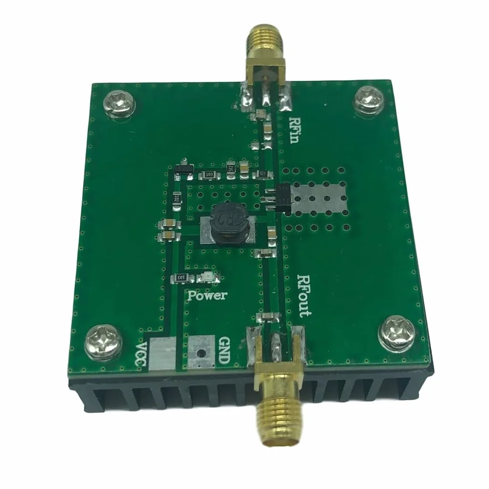 1 PCS Multifonction Pratique Haut Débit Amplificateur de Puissance Émetteur Amplificateur Module 433Mhz 5W PCB + Métal