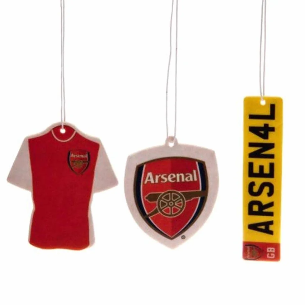 Arsenal FC Désodorisant à suspendre Rouge Blanc Jaune